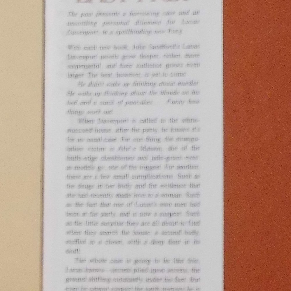 Book - "Easy Prey" - Picture 2 of 2